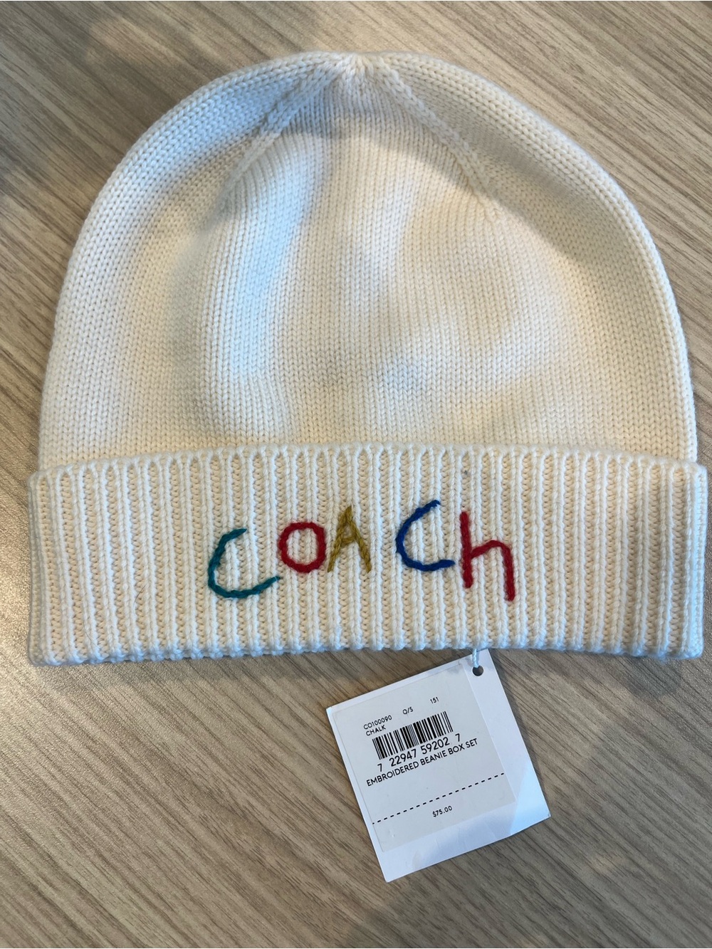 Coach Wool Beanie New